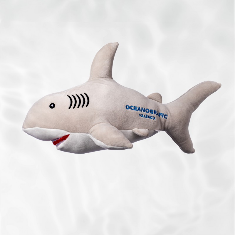 Peluche Tiburón Oceanogràfic Gris 